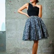 Gaj | Printed Puffy Skirt